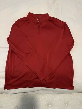 Under Armour Men's Quarter-Zip Pullover - Deep Red